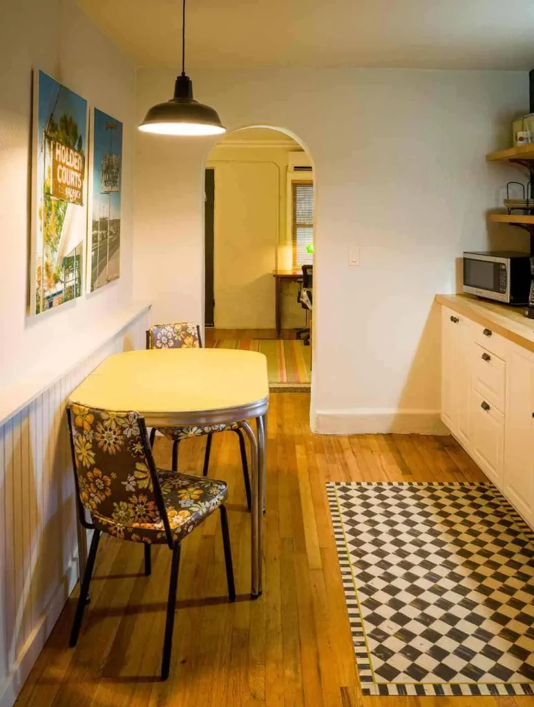 kitchen in the lone ranger suite blackstone hot springs