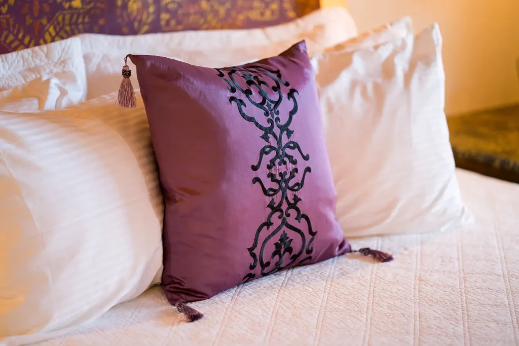 pillows in i dream of jeannie blackstone hotsprings