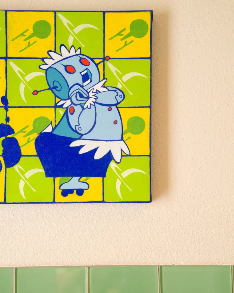 rosie the robot tile jetsons suite blackstone hotsprings